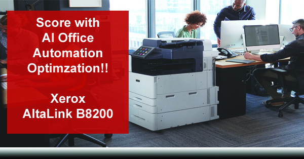 Score-with-AI-Office-Automation  -Optimzation-The-AltaLink-B8200