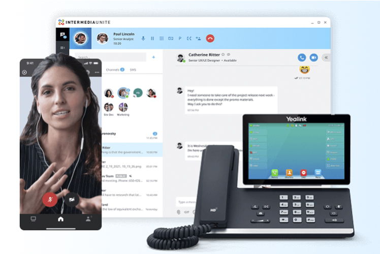 Work from Anywhere with Intermedia Unite