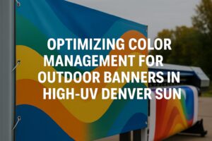 Optimizing Color for UV printing Colorado