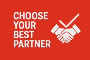 Choose your best partner.