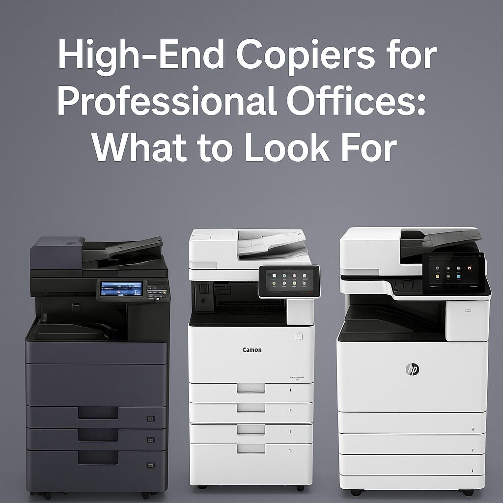 High-End Copiers for Professional Offices: What to Look For