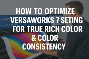 How to Optimize VersaWorks 7 for True Rich Color