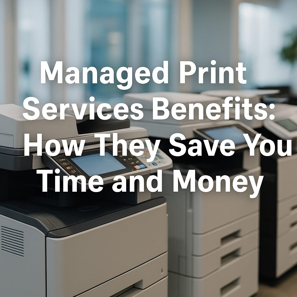 Managed Print Services Benefits: How They Save You Time and Money