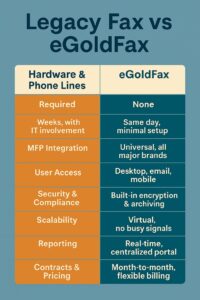 Legacy Fax vs eGoldFax