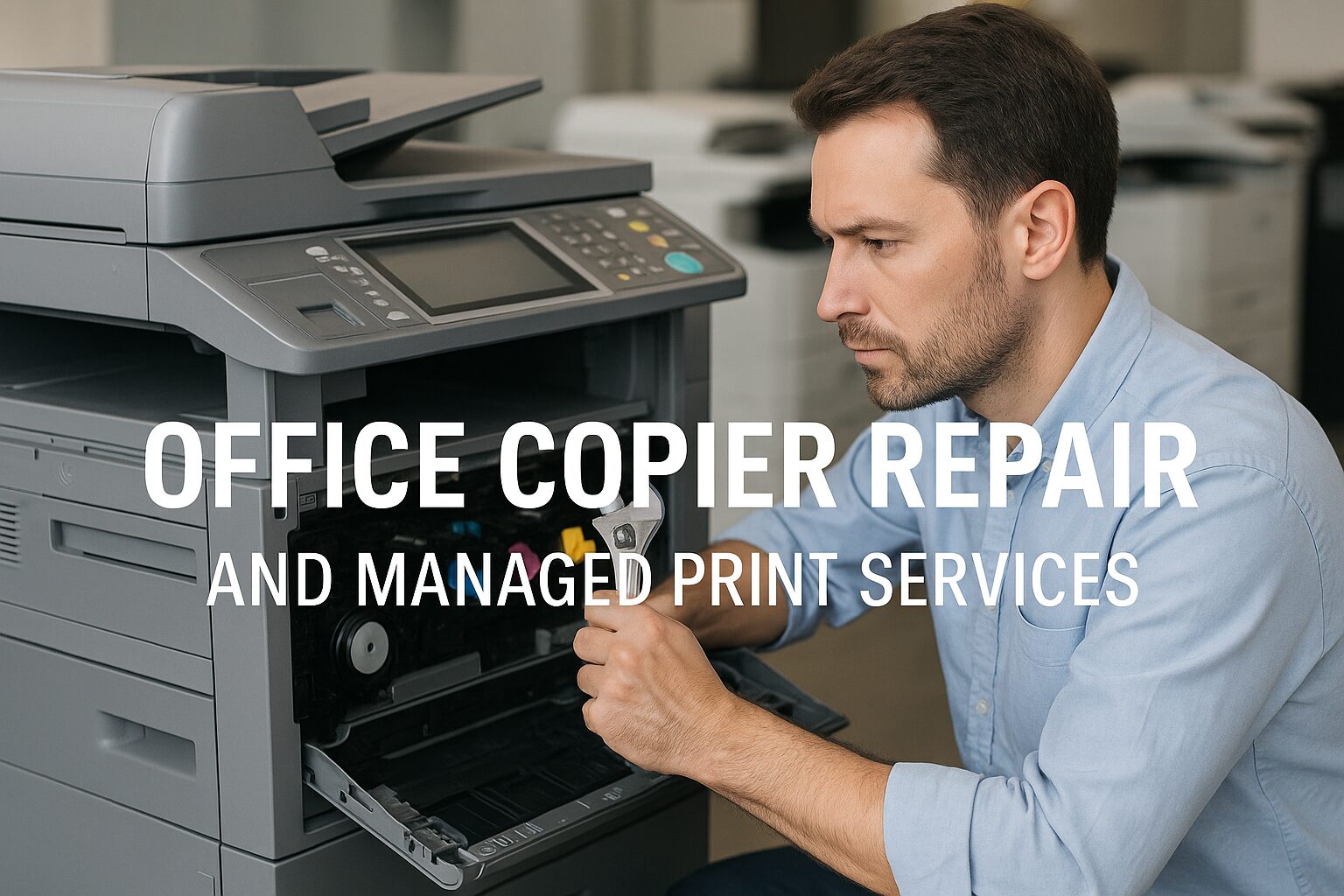 Office copier repair and managed print services for Colorado businesses