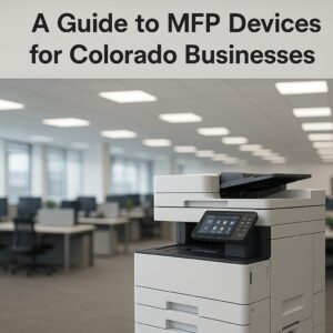multifunction printers, MFP, office technology, document management, Colorado business, Canon, HP, Kyocera, FUJIFILM, printer comparison, workflow automation, managed print services, office equipment, print solutions, business efficiency