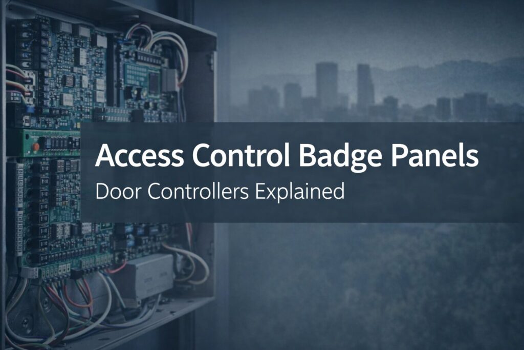 Access Control Badge Panels: Door Controllers Explained | 2026 ...
