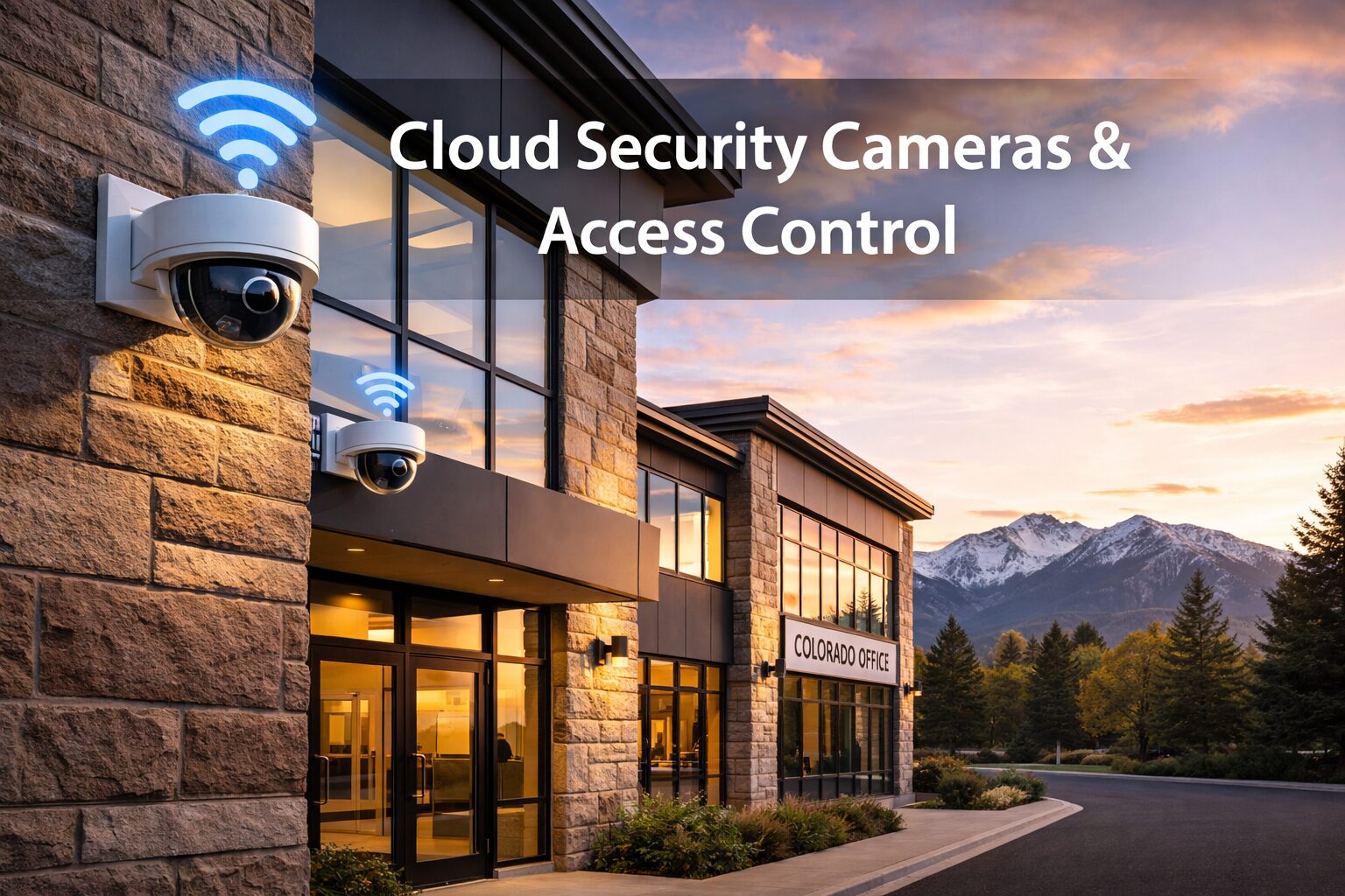 Access control and cloud security cameras Colorado — ABT Verkada