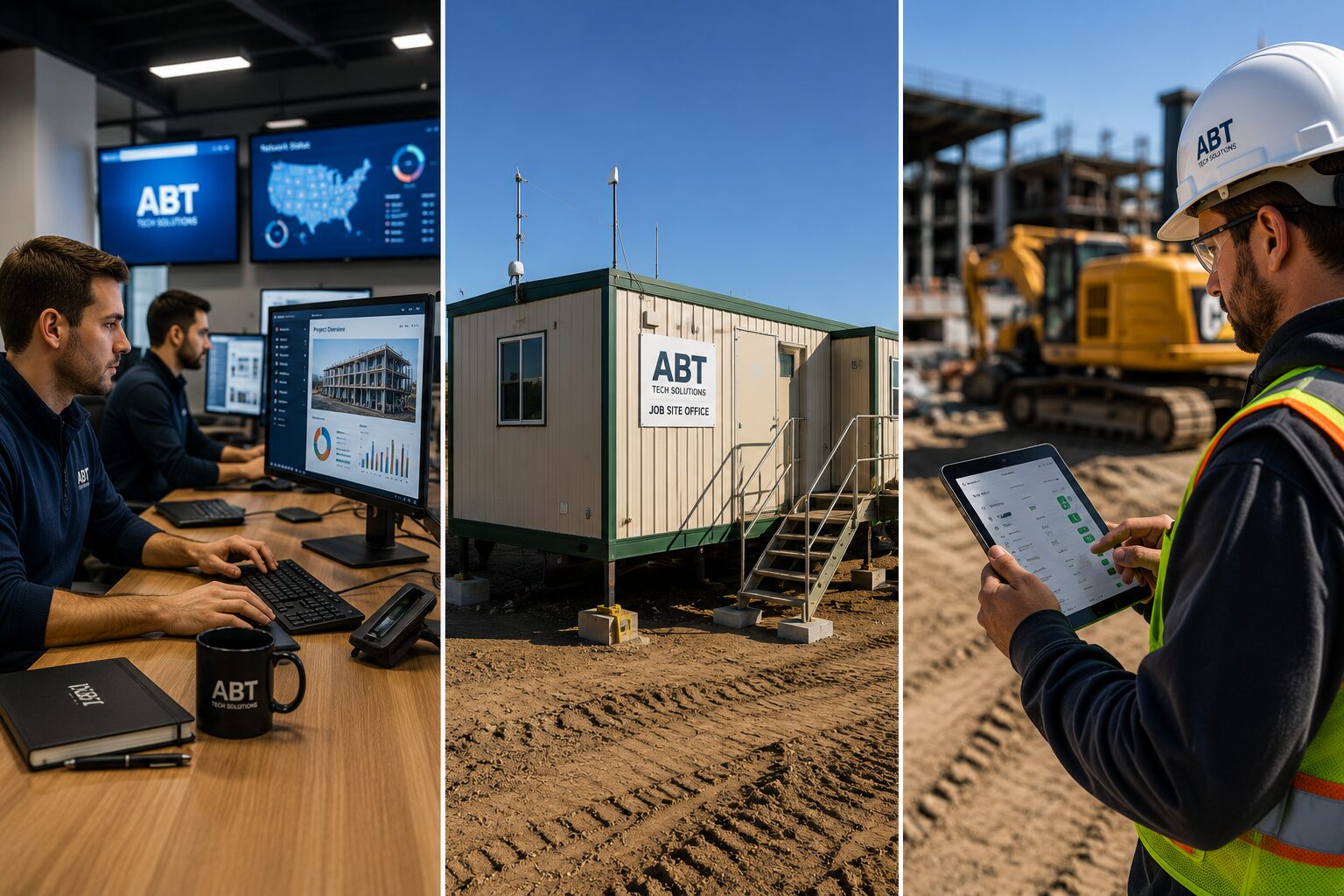 Field, office and jobsite IT coverage for Colorado construction companies